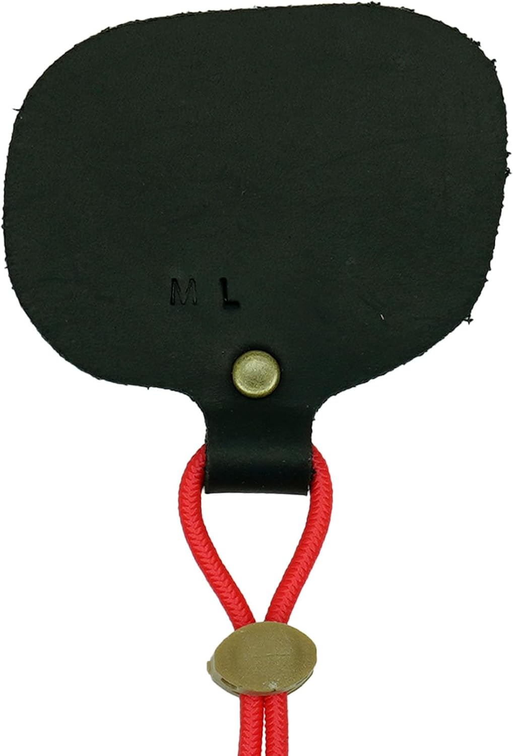 3-Under Finger Tab – Single Layer Leather for Clean Release & String Feel - Handmade in The USA