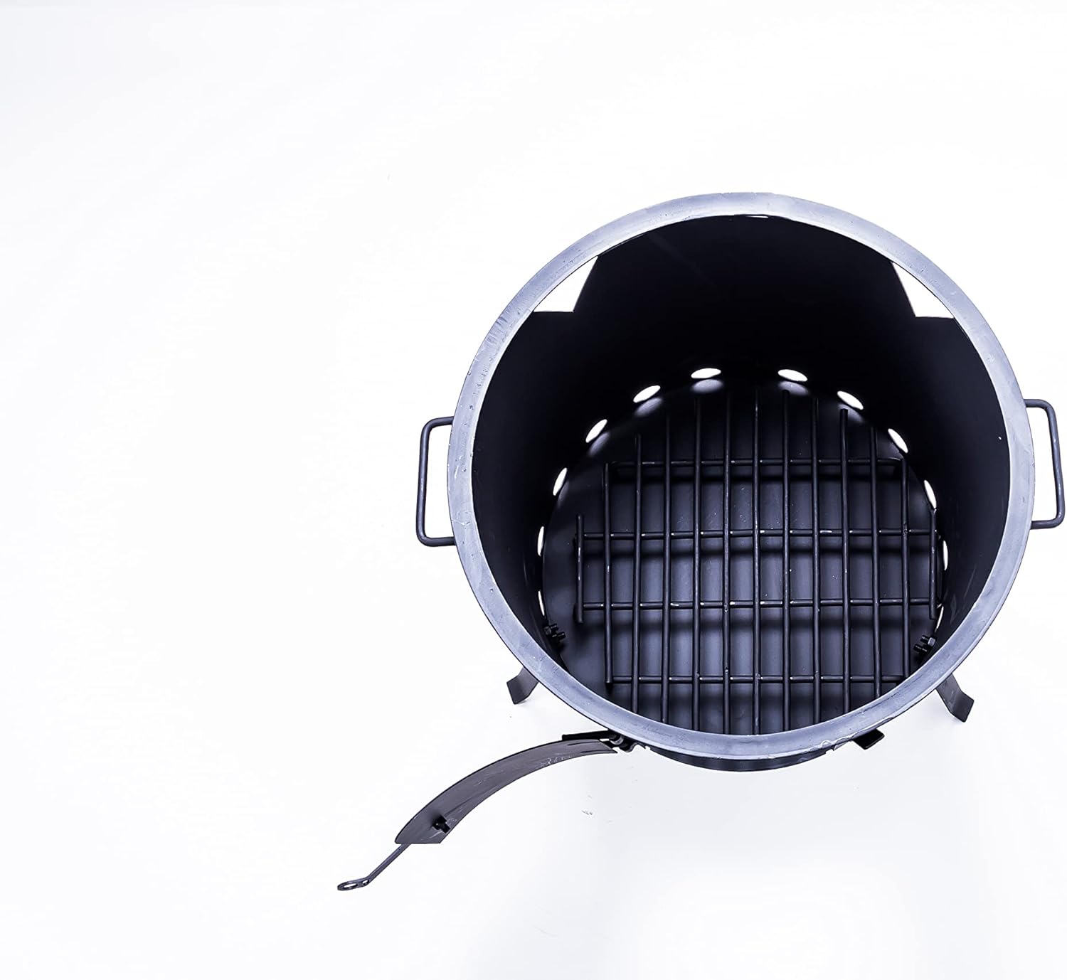 MangalGrills Kazan Oven Stove Wood Fire for Qazon Cauldron Duch Oven Pilaf Plov Lagman Shurpa 48cm Diameter (Fits 18L to 24L Kazans) Matte Black 18.5inch - 47cm