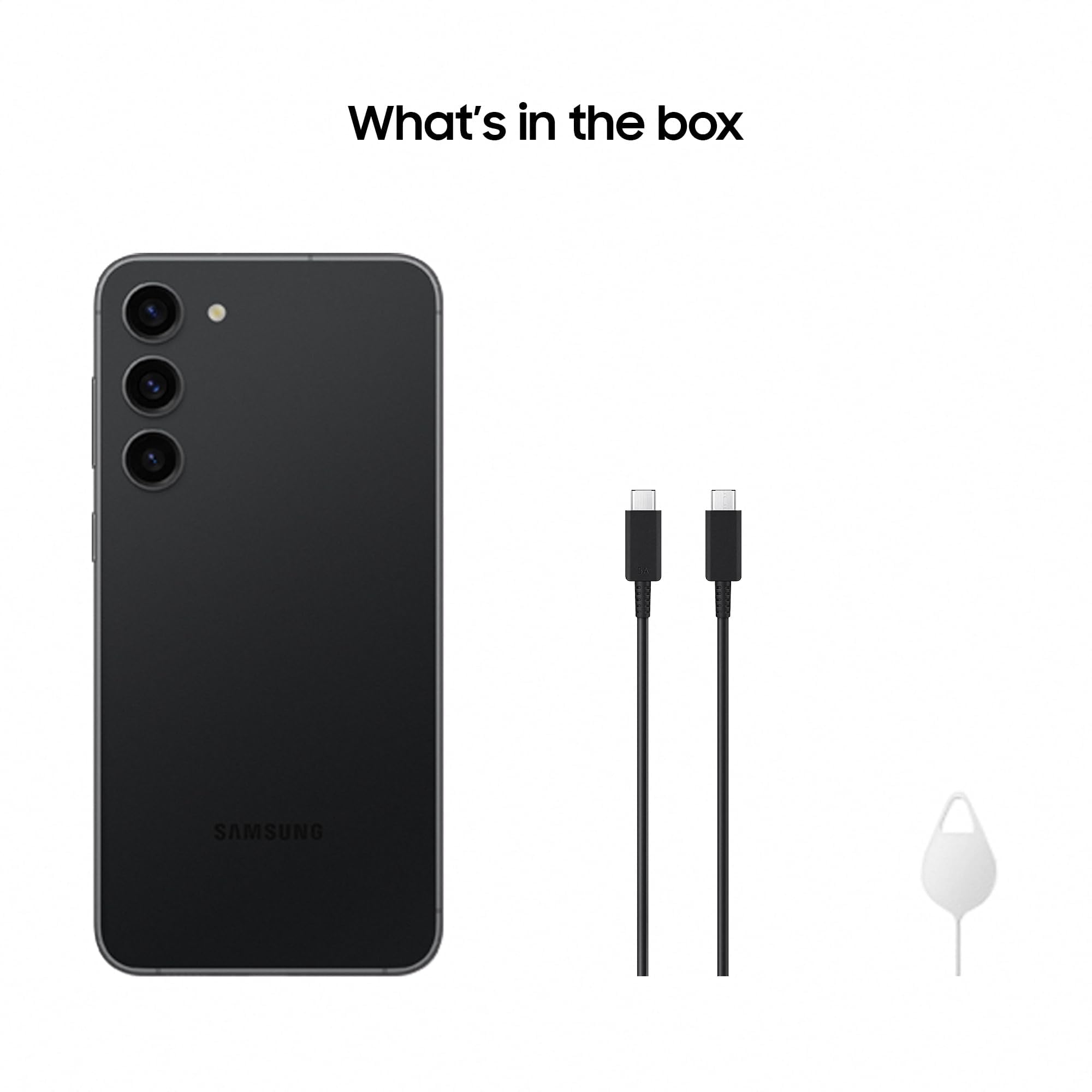 Samsung Galaxy S23+ AI-Android-Smartphone, 512GB, 4.700mAh Akku, Smartphone ohne Vertrag Phantom Black inkl. 36 Monate Herstellergarantie [Exklusiv bei Amazon]