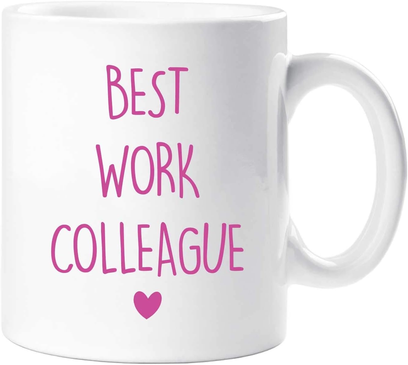 60 Second MakeoverLimited Best Work Colleague Mug Friend Office Secret Santa Leaving Present Friendship Gifts for Women Best Friend Coworker Gifts Bestfriends Present