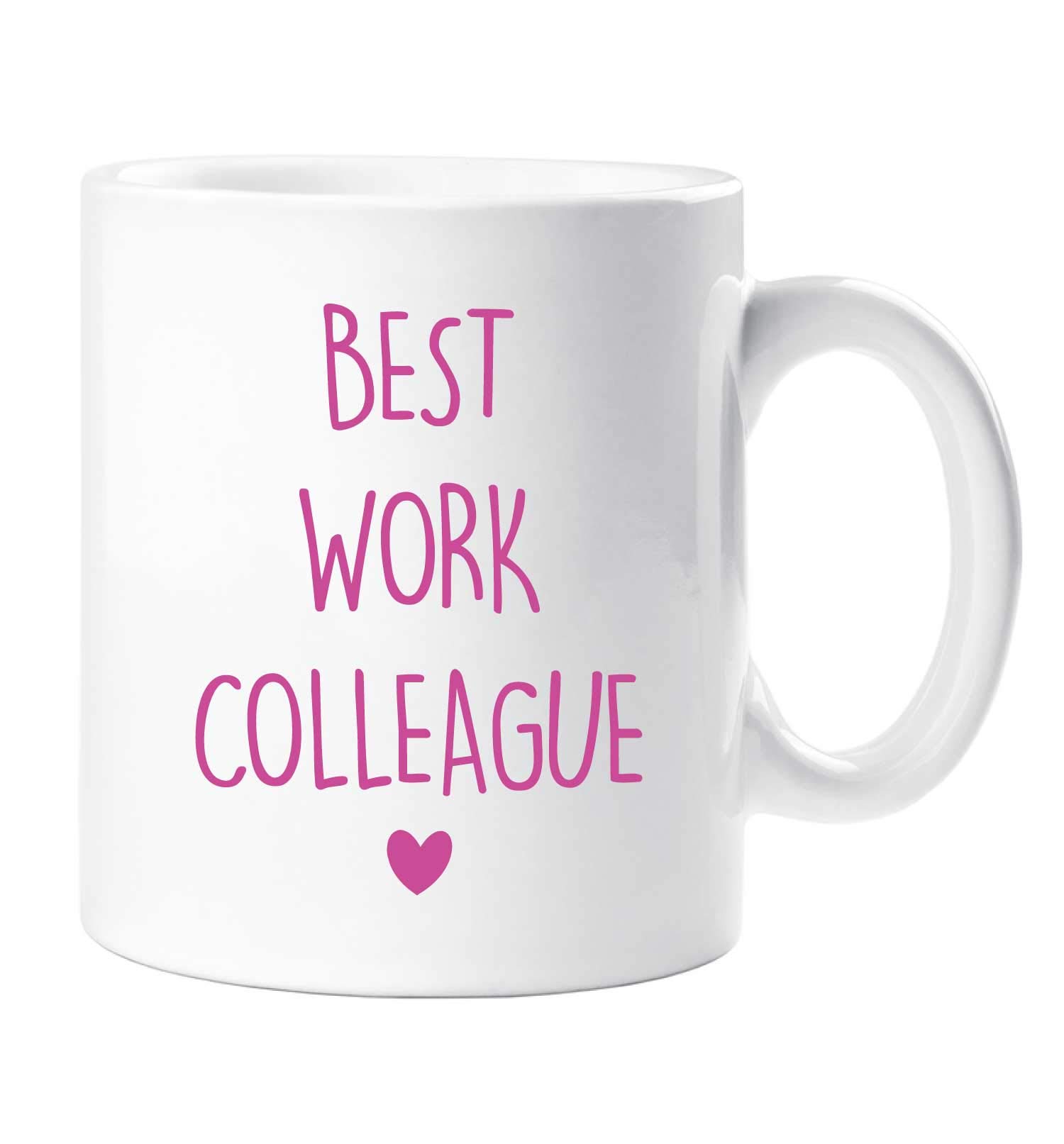 60 Second MakeoverLimited Best Work Colleague Mug Friend Office Secret Santa Leaving Present Friendship Gifts for Women Best Friend Coworker Gifts Bestfriends Present