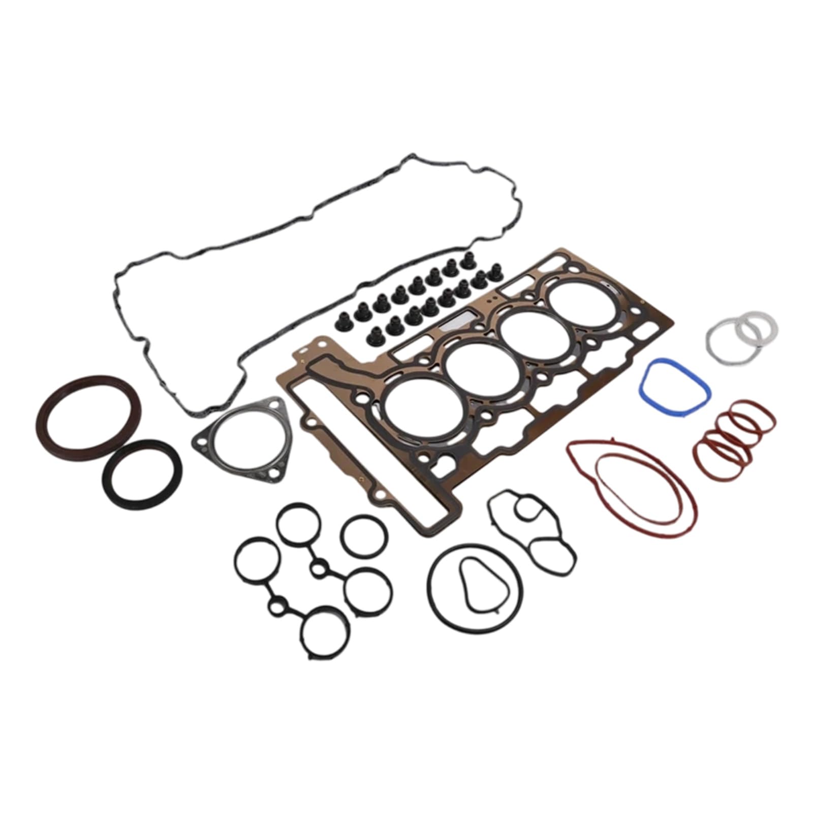 Set di guarnizioni di ricambio per motore con guarnizioni e anelli per applicazioni EP6 1.6T, 60924414687 0197P8 Parti di manutenzione del veicolo per riparazione officina preparazione set guarnizioni
