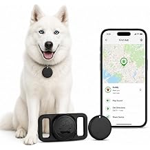 GPS Collar for Dogs,Pet Tracker (Android Only) Smart tag,Waterproof Compatible with Google Find My,No Monthly Fee,Advanced Tracking Solution Smart Collar for Pet Safety Ideal Small Large Dogs