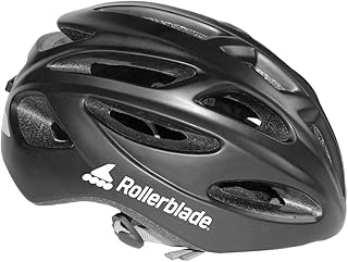 Rollerblade Skate Helmet, Unisex, Black Medium