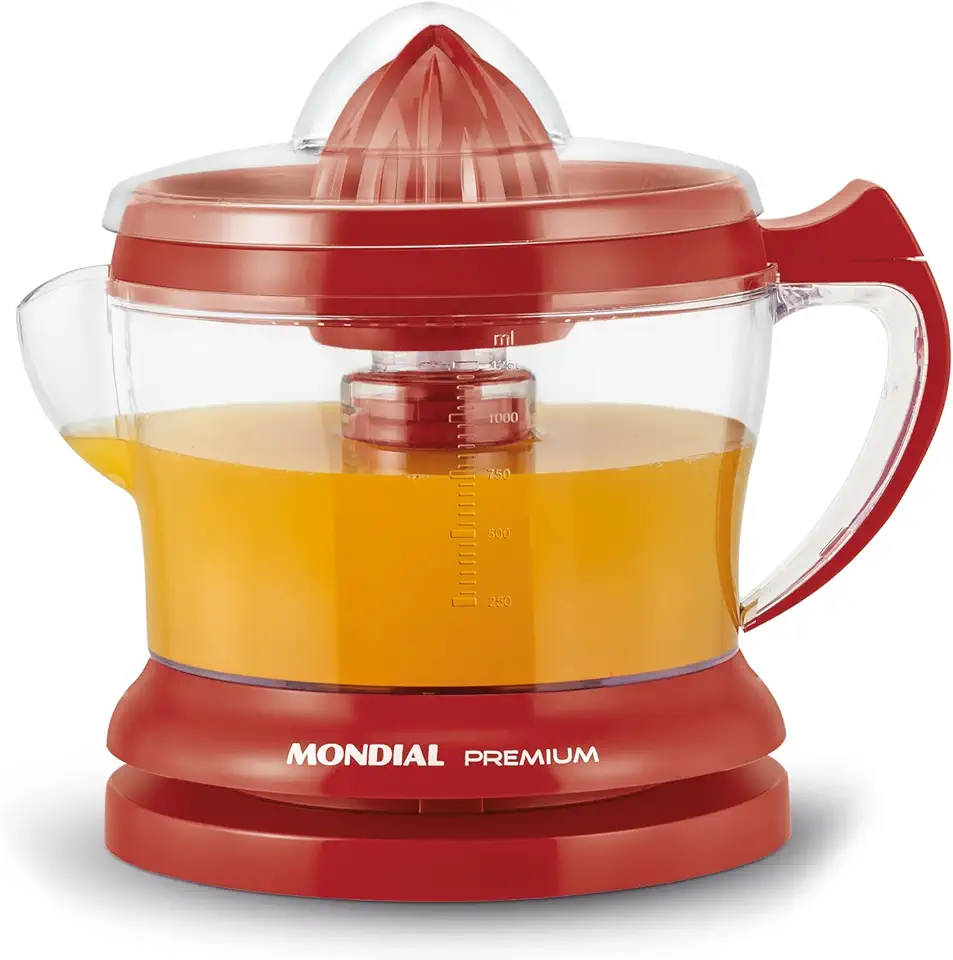 MONDIAL Espremedor Premium, Vermelho, 30W, 220V - E-23