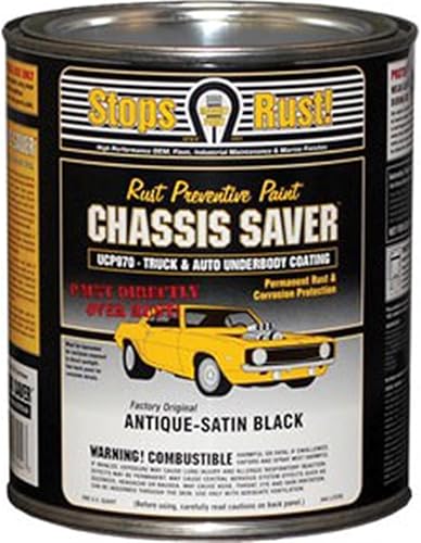 Miniatura 2 de Magnet Paint Co UCP970-04 Renovador de chasis, negro satinado antiguo, 1 cuarto