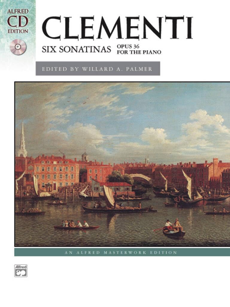 Clementi -- Six Sonatinas, Op. 36 (Book & CD) (Alfred Cd Edition)