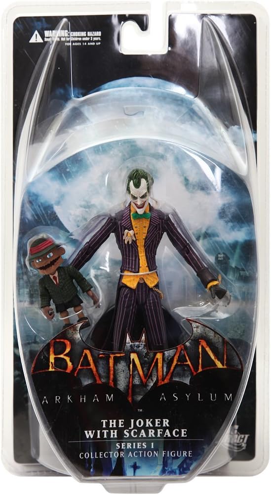 Batman: Arkham Asylum Joker with Scarface Action Jamaica Ubuy