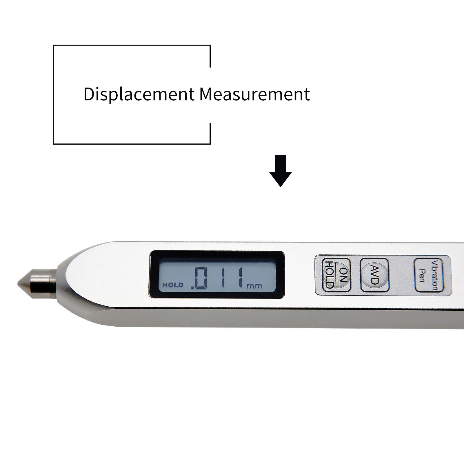 Amazon.com: AMTAST Vibration Meter Portable Vibration Meter Measures  0.1~199.9m/s Acceleration, 0.001~1.999mm Displacement & 0.1~199.9mm/s RMS  Velocity Vibration Detector Used for Industrial (Model TV2600) : Industrial  & Scientific