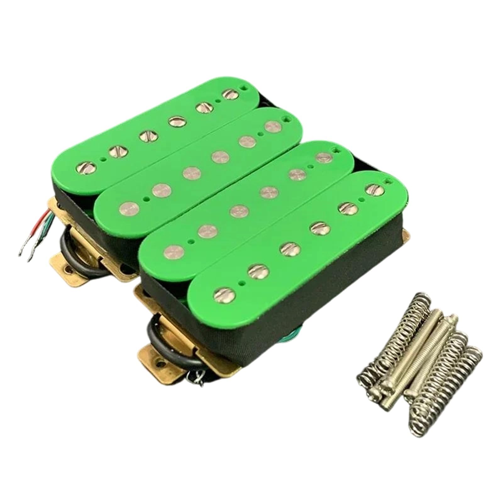 Pastilla De Guitarra Eléctrica Profesional Juego De Pastillas De Guitarra Eléctrica Verde | Juego de pastillas de mástil para puente humbucker de guitarra eléctrica verde