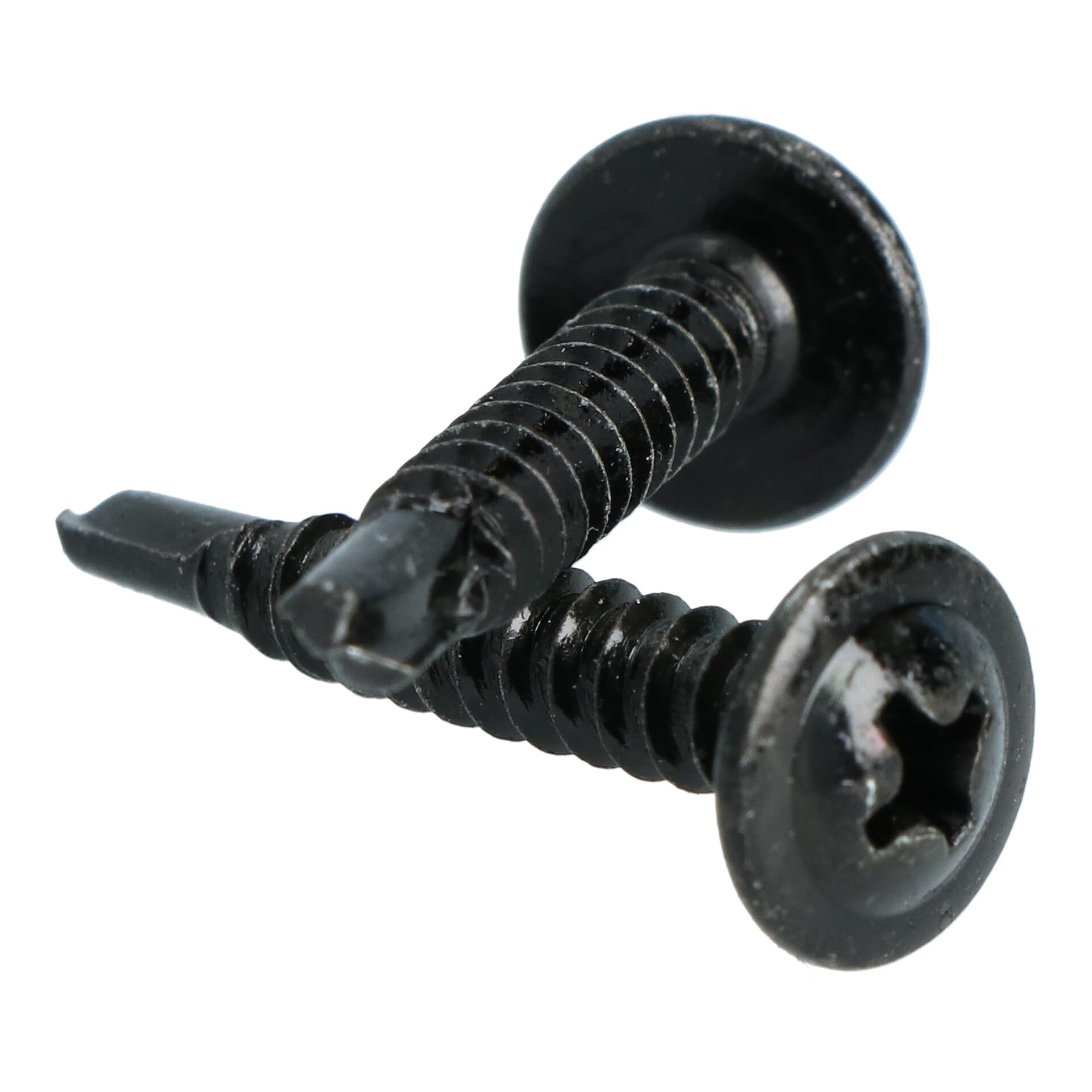 Self-drilling screws 100pcs black CP