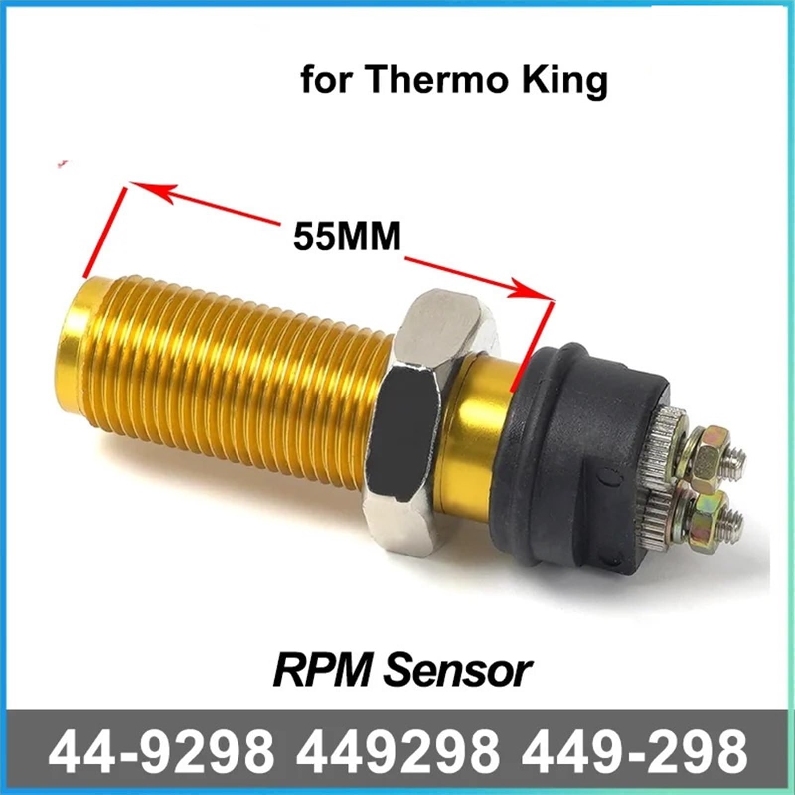 Do Czujnika Obrotów Do Thermo King SB SLXi SL Serii T 44-9298 449298 449-298 Czujnik prędkości skrzCzujnik prędkości obrotowej