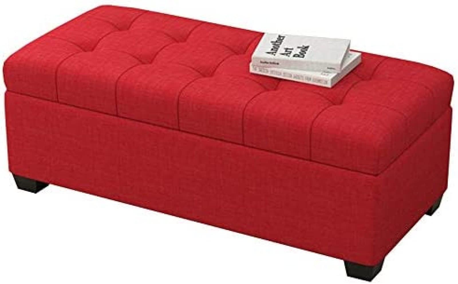 Coffre de rangement rouge pliable pour en finir avec le désordre