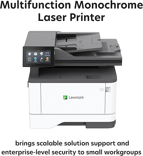 Miniatura 2 de Lexmark MX432adwe Monochrome Laser Printer, Integrated Duplex, Recommended Monthly Page Volume: 800-8,000 Pages, Print Speed: Up to 42 ppm (29S8100)