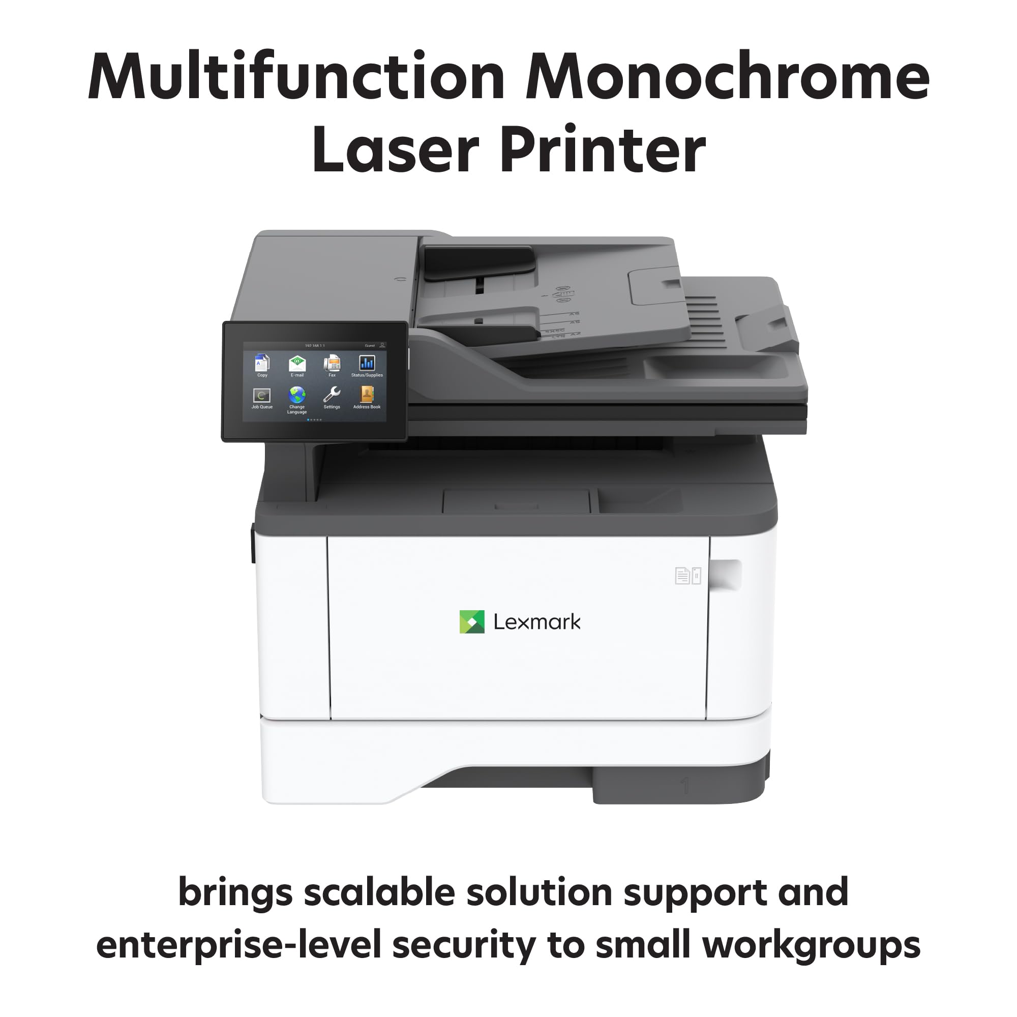 Amazon.com: Lexmark MX432adwe Monochrome Laser Printer, Integrated