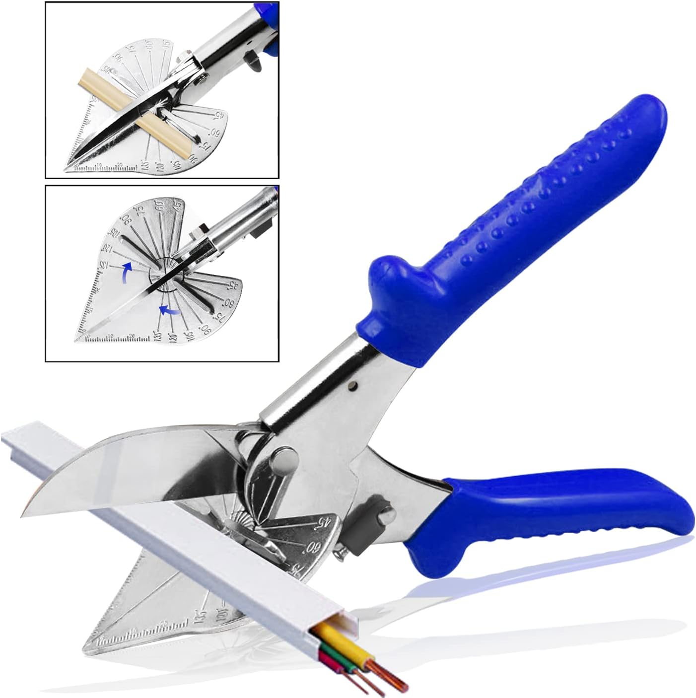 Cutting tools, Multi Angle Miter Shear Cutter Cuts 45 to 135 Degree