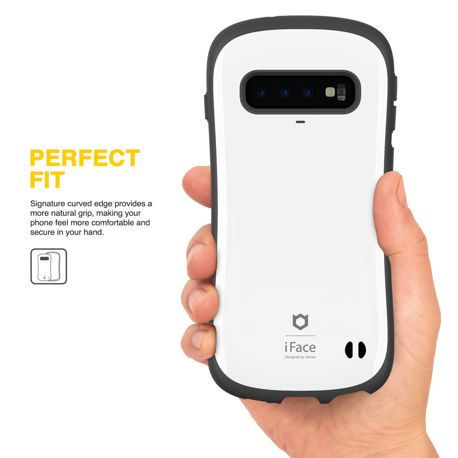 【美品】iFace FirstClass Military iPhone8/7用 iFace First Class Military iPhone8 / 7 ケース 耐衝撃 / グレー