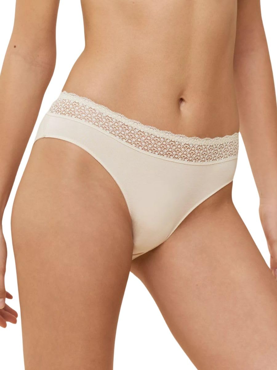 Triumph Women's Feel of Modal Tai Underwear, Creamy Dream, L