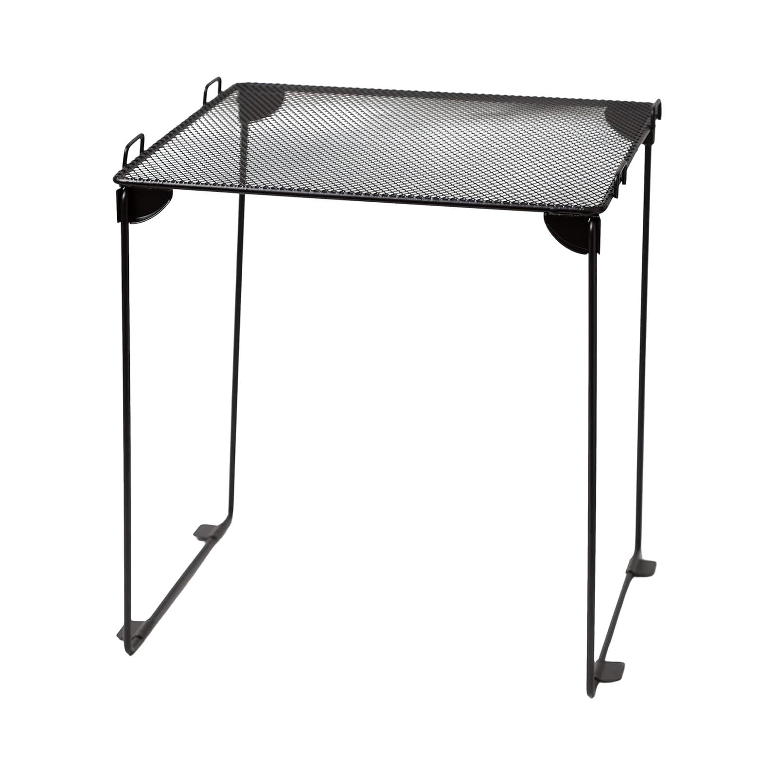 Locker Shelf Multipurpose Practical Wear Resistant for Gym and Work Foldable Black|Home & Garden | Kitchen, Dining & Bar | Kitchen Storage & Organization | Racks & Holders-picture-25