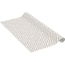 Forrar Muro Exterior Venilia Lámina adhesiva, Celia gris Estampado retro, 45cm x 1.5m, Espesor 95μ, Vinilo autoadhesivo para muebles o cocina, decorativas papel pintado pared, PVC sin ftalatos, Fabricado en UE