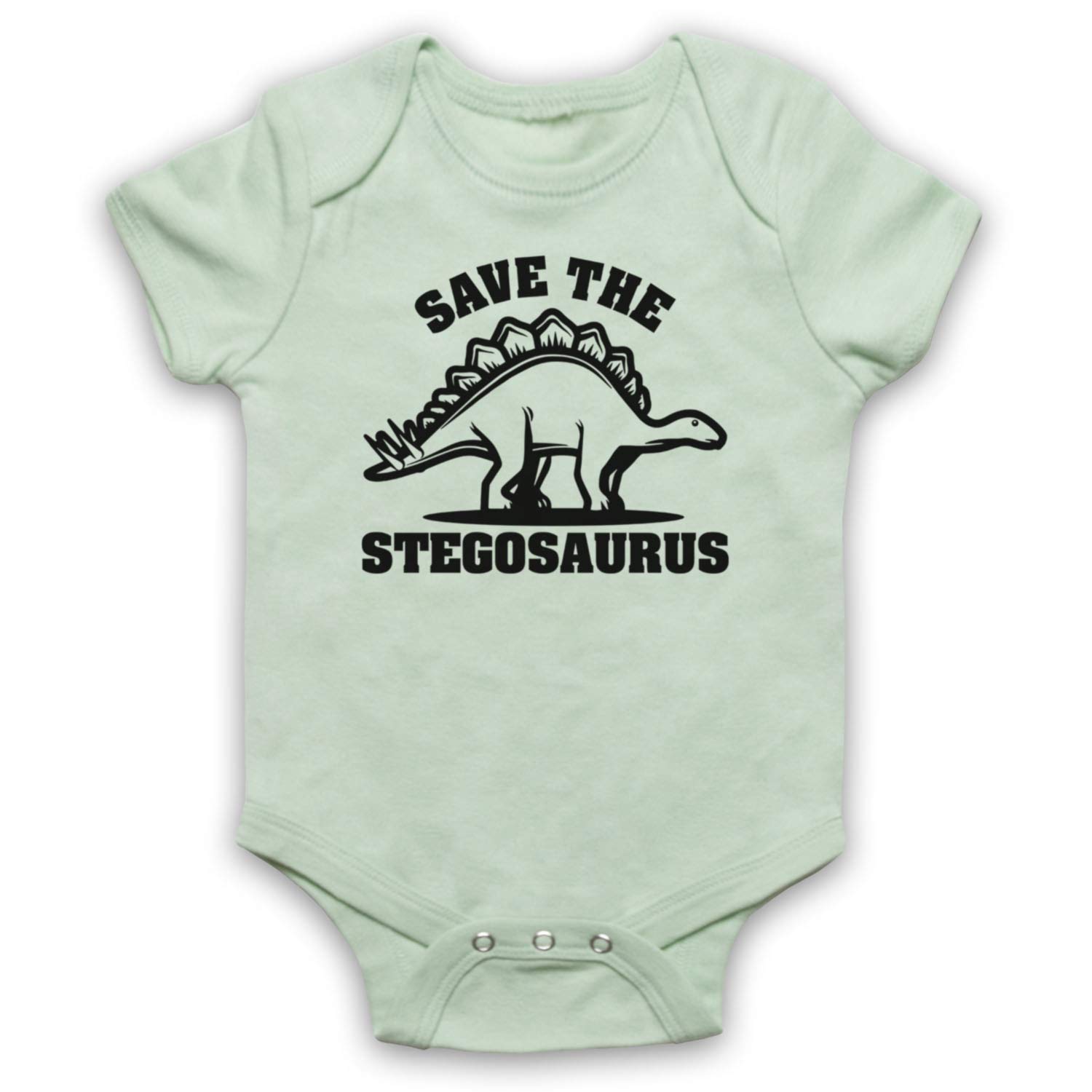 Barboteuse bébé Stegosaurus vêtement humour dinosaure coton