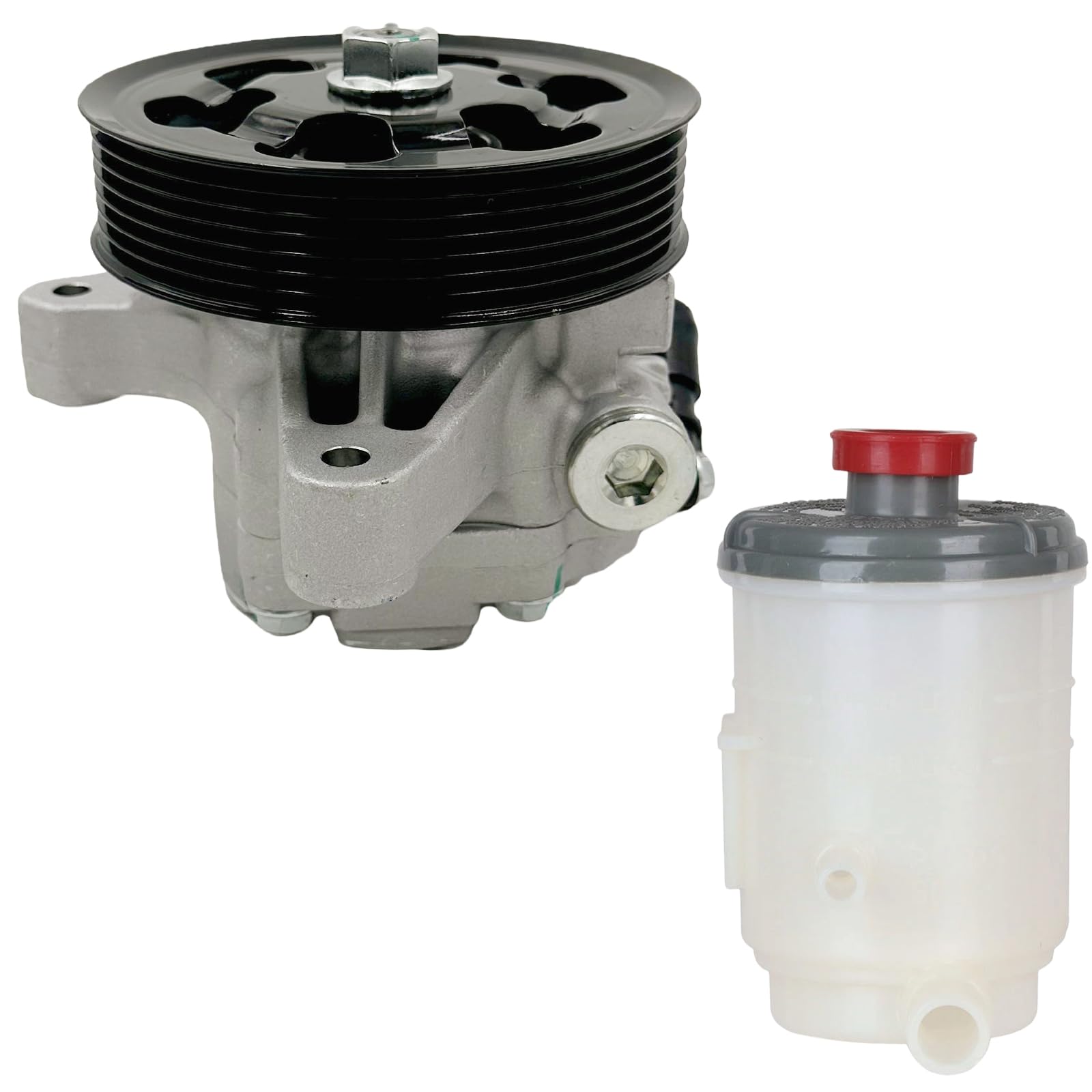 Photo 1 of Power Steering Pump with Pulley Reservoir fit for 2006-2008 Acura TSX L4 2.4L,for 2006-2007 Honda Accord L4 2.4L (21-5419/3R202)