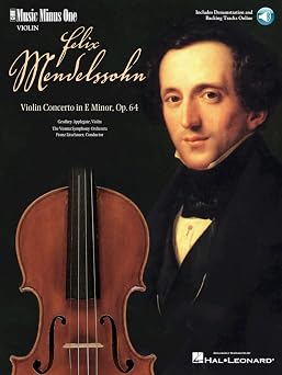Mendelssohn - Violin Concerto in E Minor, Op. 64 - Book/Online Audio