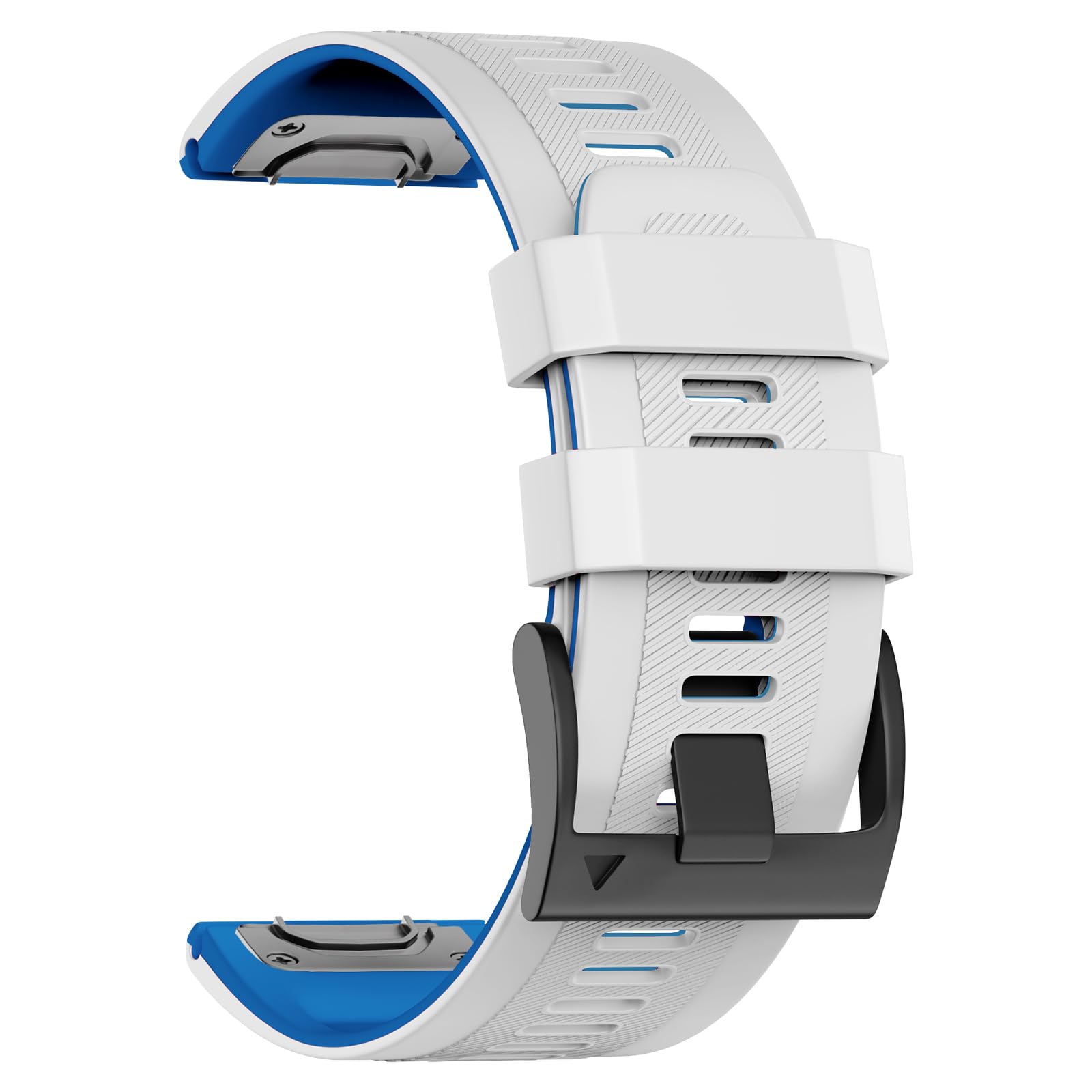U-LIMVE Watch Strap for Garmin Fenix 7X/6X/5X/3, 26mm Silicone QuickFit Bands for Descent Mk3i 51mm/Epix Pro/TACTIX 7