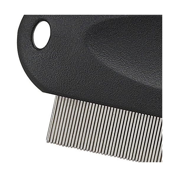Master Grooming Tools Contoured Grip Flea Combs — Ergonomic Combs for