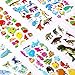 Vicloon Pegatinas para Niños 500+ 3D Puffy Pegatinas, 22 Hojas Variedad de...