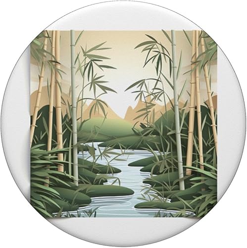 Miniatura 3 de Bamboo Zen In the Spirit of Japan PopSockets Standard PopGrip