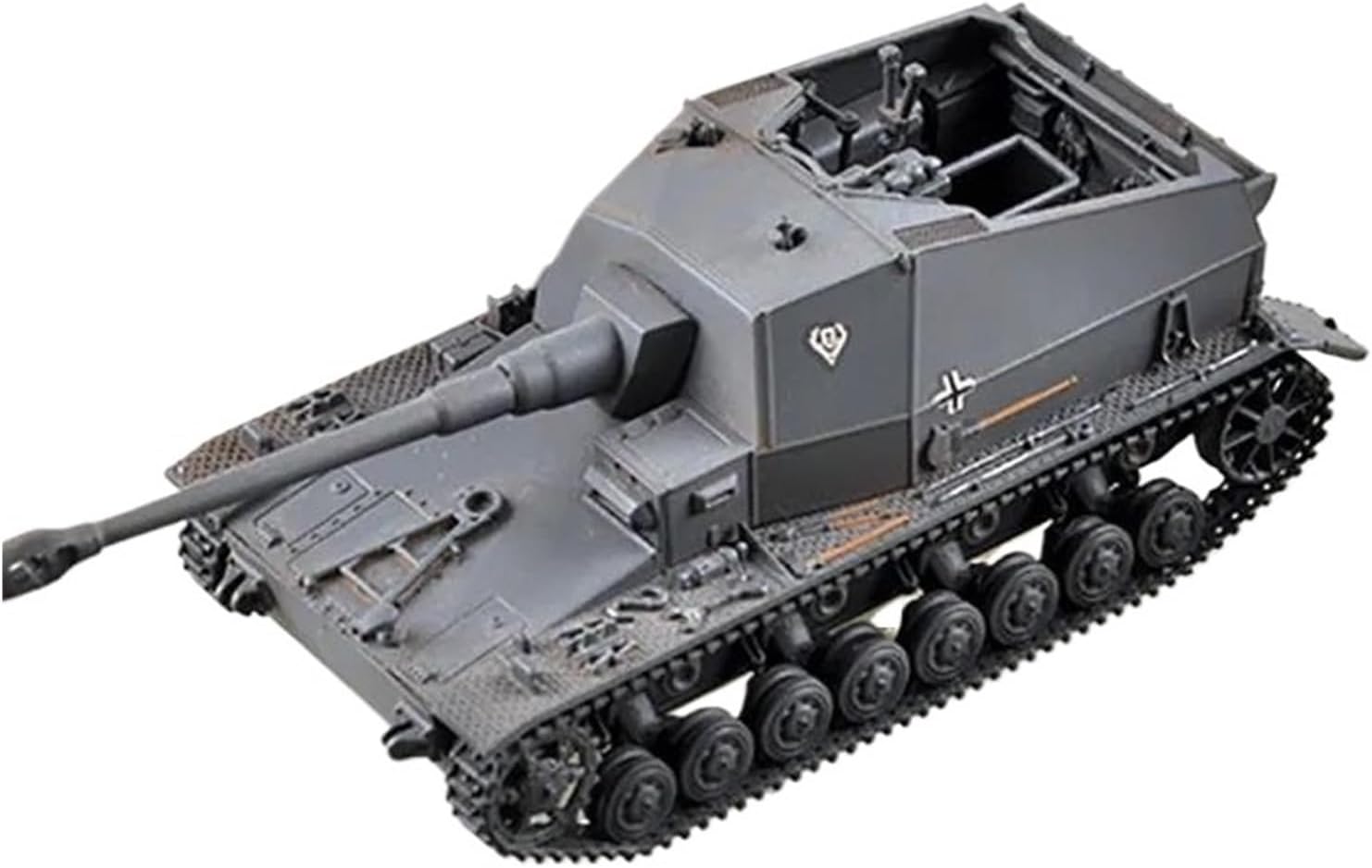 Realistic Tank 1:72 Scale for German Main Battle Tank Model Kit Static Die Casting Collectible Ornament Static Tank Model