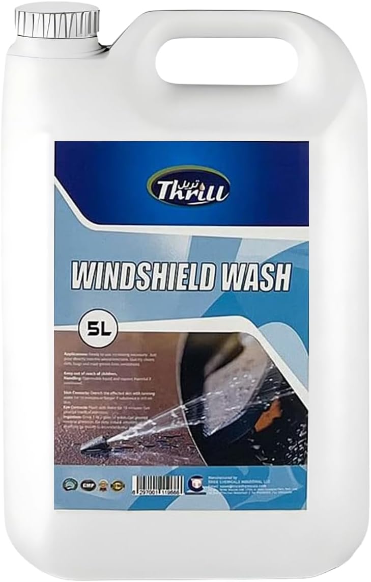 Advanced Windshield Washer Fluid – Effective, All-Season Formula for Your Vehicle 5L Can