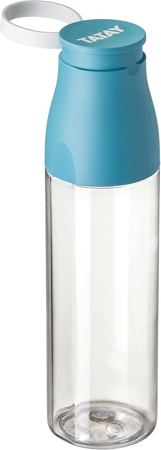 Tatay Urban Drink Bottle 650 ml, Airtight, Tritan made, BPA Free, Break Resistant, No Flavor or Odor, Dishwasher and Microwave Safe. Ocean
