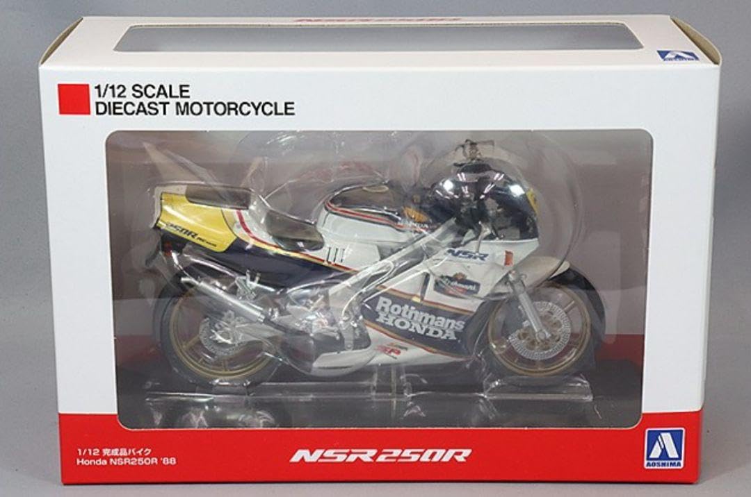 Amazon | アオシマ スカイ ネット 1/12 ホンダ NSR250R SP ロスマンズ