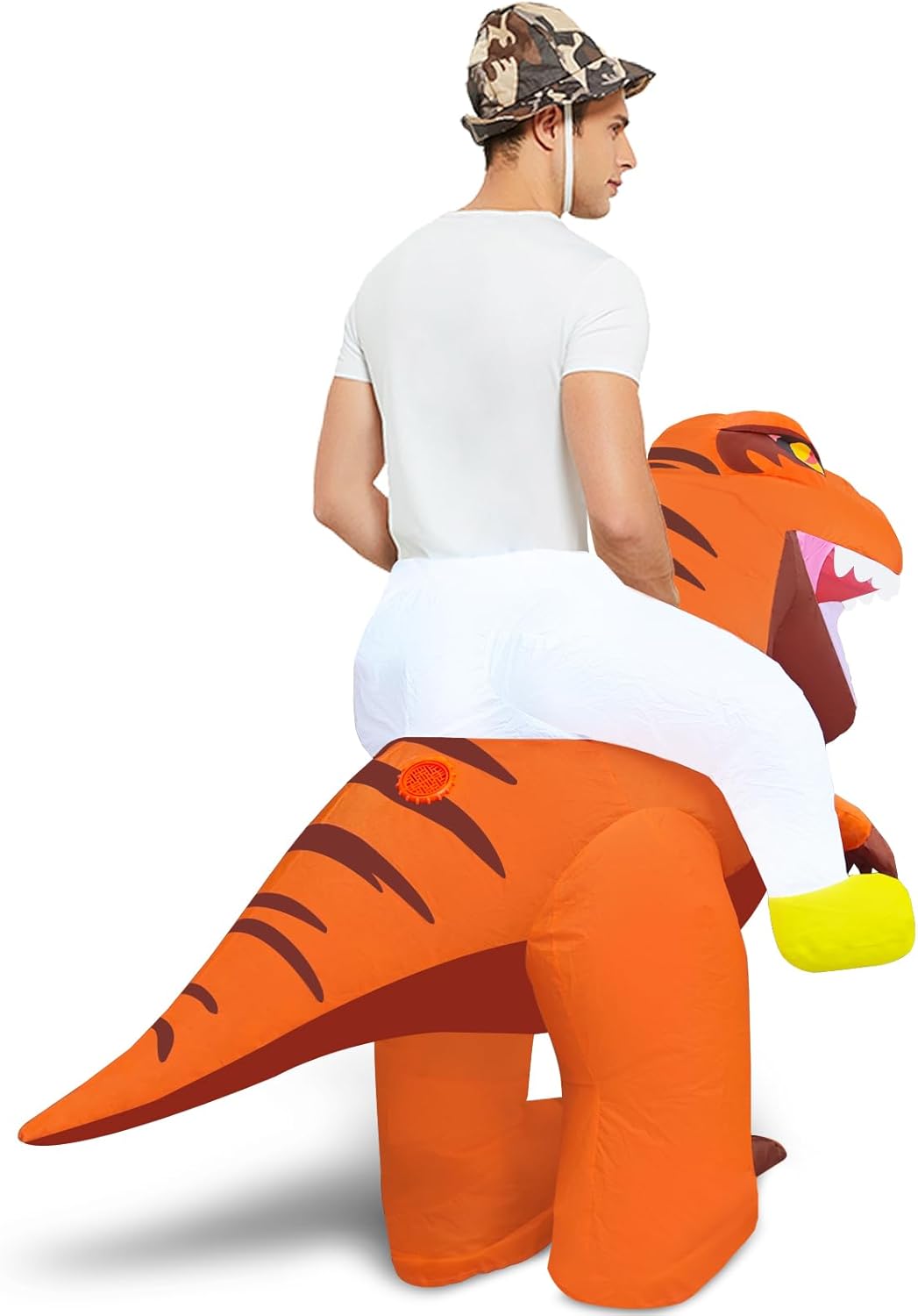 Danxilu Inflatable Costume Adult Full Body for Men Women Mardi Gras Blow Up Suit for Parades Carnival Party Cosplay Halloween - Image 7