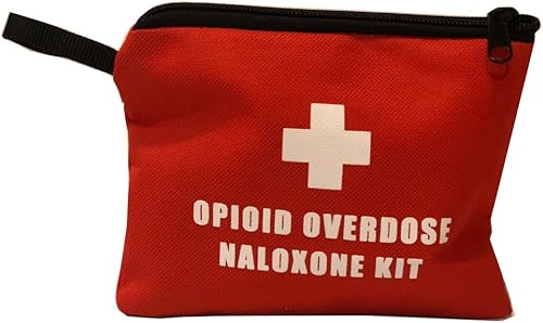 RescueShotCase Bolsa para kit de sobredosis de opioides de naloxona Distribución comunitaria | Solo bolsa | No incluye medicamentos | (pequeño 5 x