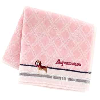 Aquascutum 犬柄 ピンク Aquascutum（アクアスキュータム）】アンティーク犬図鑑プリント