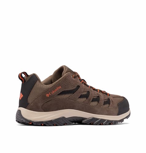 Columbia Mens Crestwood, Camo Brown/Heatwave, 11