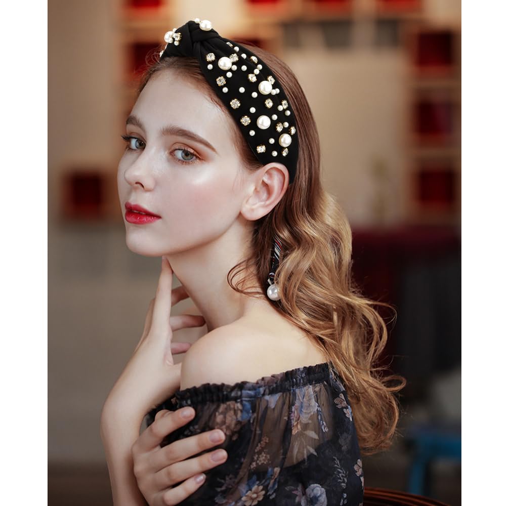 NWT DÔEN Daria Rhinestone Black Headband size OS Doen | Accessories | Nwt Doen Daria Rhinestone Headband  main image 4