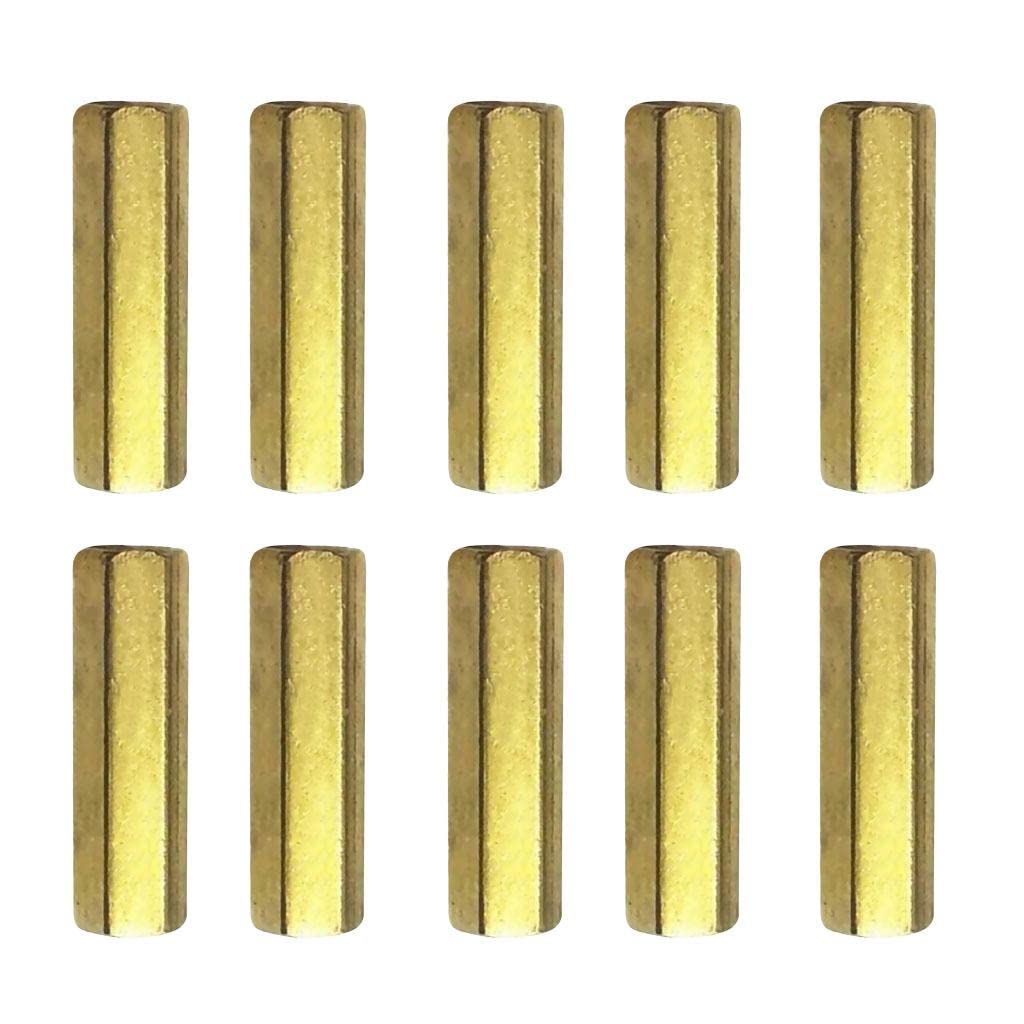 M3 Brass Hexagonal Double Pass Copper Column Standoff Support 17Mm Brass Column-picture-14