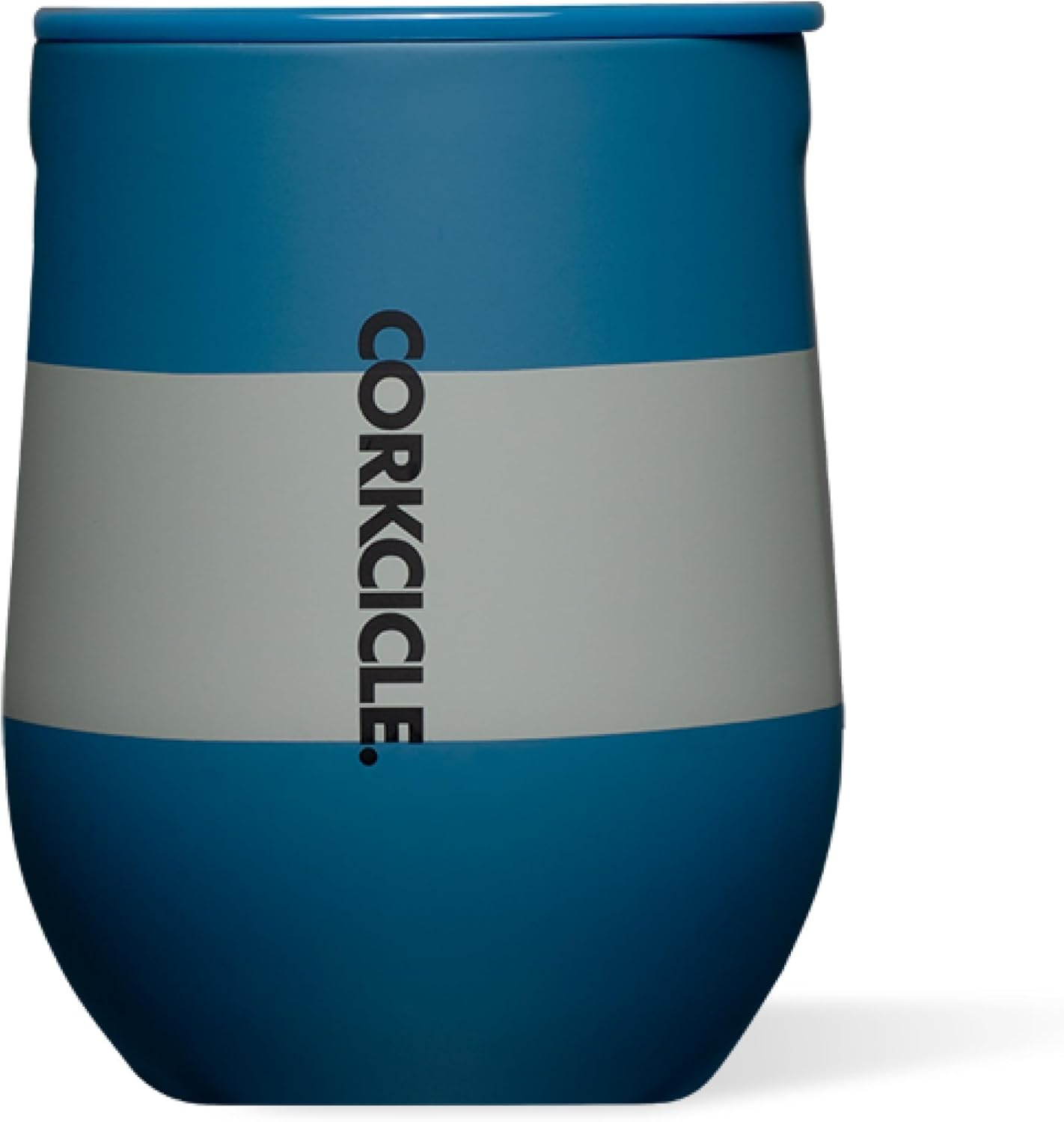 Corkcicle Stemless Insulated Wine Glass Tumbler - Keeps Beverages Cold 6 Hours & Hot 3 Hours - Stainless Steel - Easy-Grip - Summer Drinkware Gift - Keeps Drinks Ice Cold - 12 oz - Ravenclaw