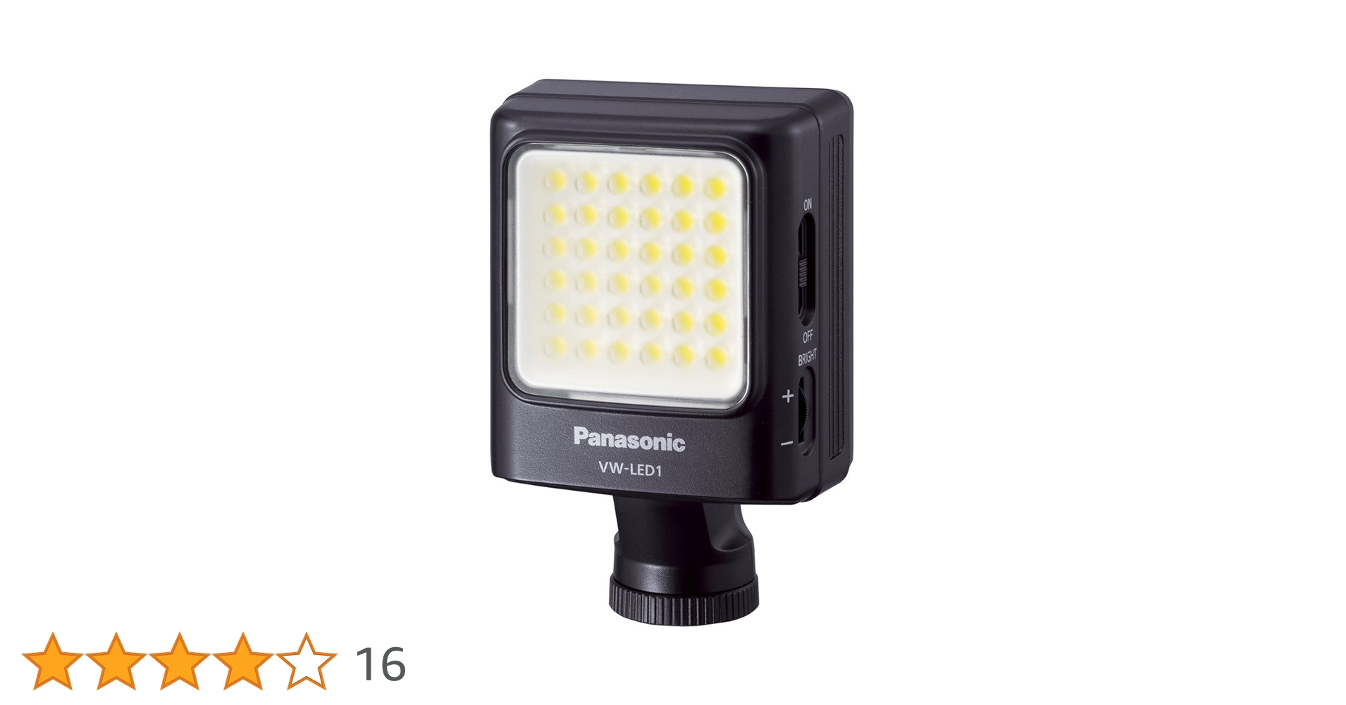 パナソニック LEDビデオライト VW-LED1-K rdzdsi3 Amazon | パナソニック LEDビデオライト VW-LED1-K | 定常光