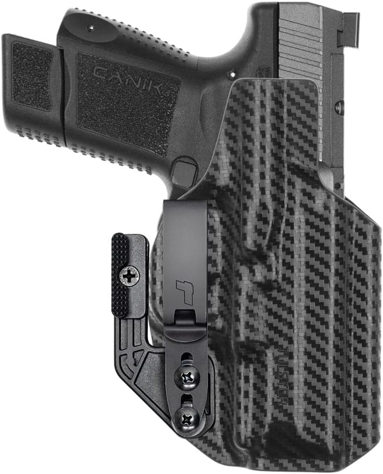 Tulster Oath IWB Kydex Holster fits: Canik TP9 Elite SC | Optic Compatible Inside The Waistband Appendix Concealed Carry