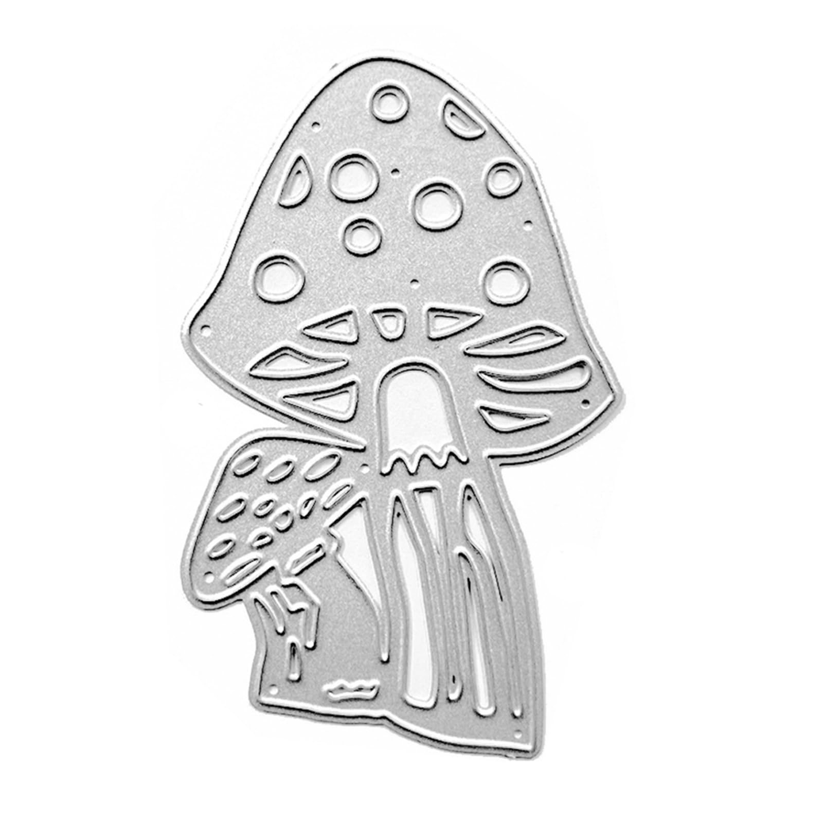 Kalttoy Metal Die Cuts Mushroom Embossing Stencil Cutting Dies for Card Making Scrapbooking Paper Craft Template Scrapbooking Die Cuts