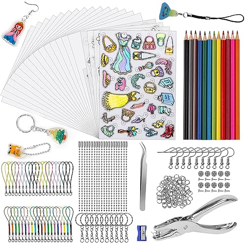 WECUTE Fogli Termoretraibili, 225 Pcs Kit di Carta...