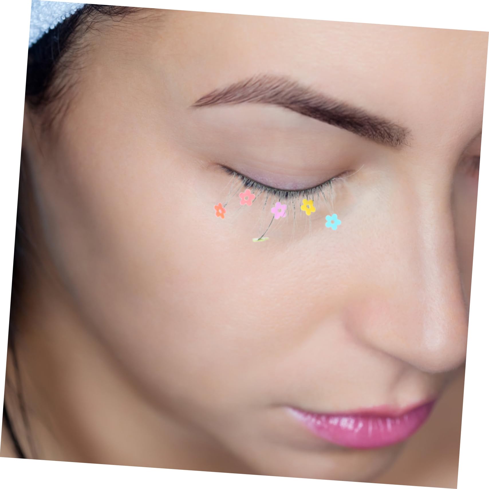 Healeved 9 Paia ciglia finte con paillettes ciglio ciglia cosplay ciglia femminili fake lashes false lashes ciglia per il trucco delle donne ciglia finte da donna Imitazione