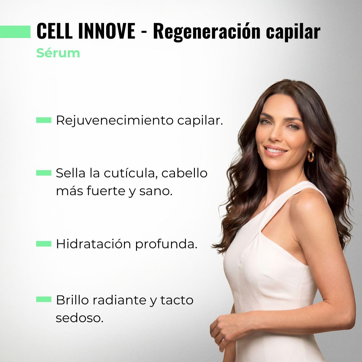 abril et nature - Cell Innove - Sérum Pelo Profesional - Regenera y Rejuvenece - Todo tipo de cabellos - Concentrado con Células Madre Vegetales - Sellador de la Cutícula - 100 ml