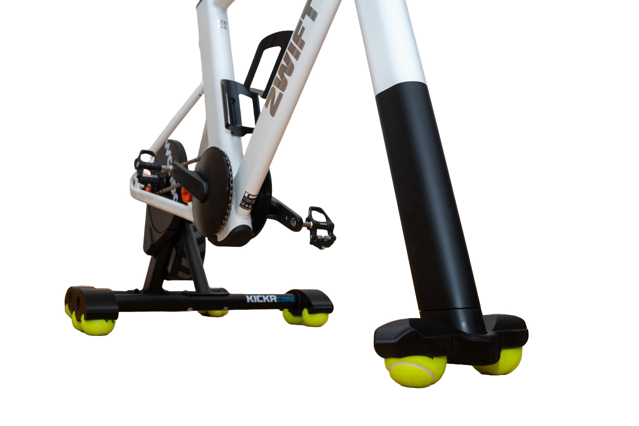Zwift Ride and Kickr Core Compatible Rocker Feet/Tennis Ball Mod