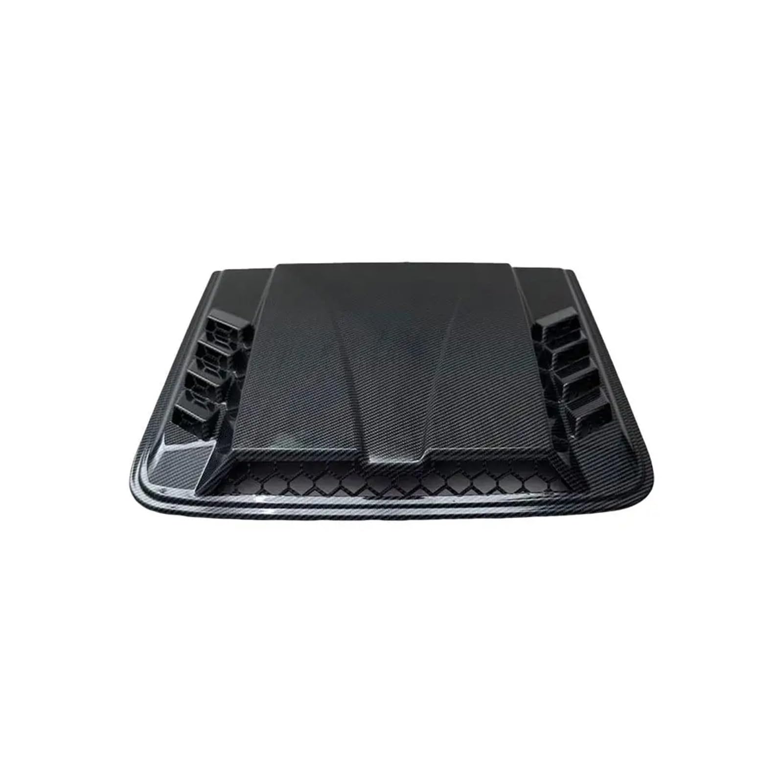 Bonnet Vent Hood Flow Intake Cover Universal Car Hood Decorative Stickers Air Outlet Cover Trim Scoop Fake Air Flow Vent Covers(B)